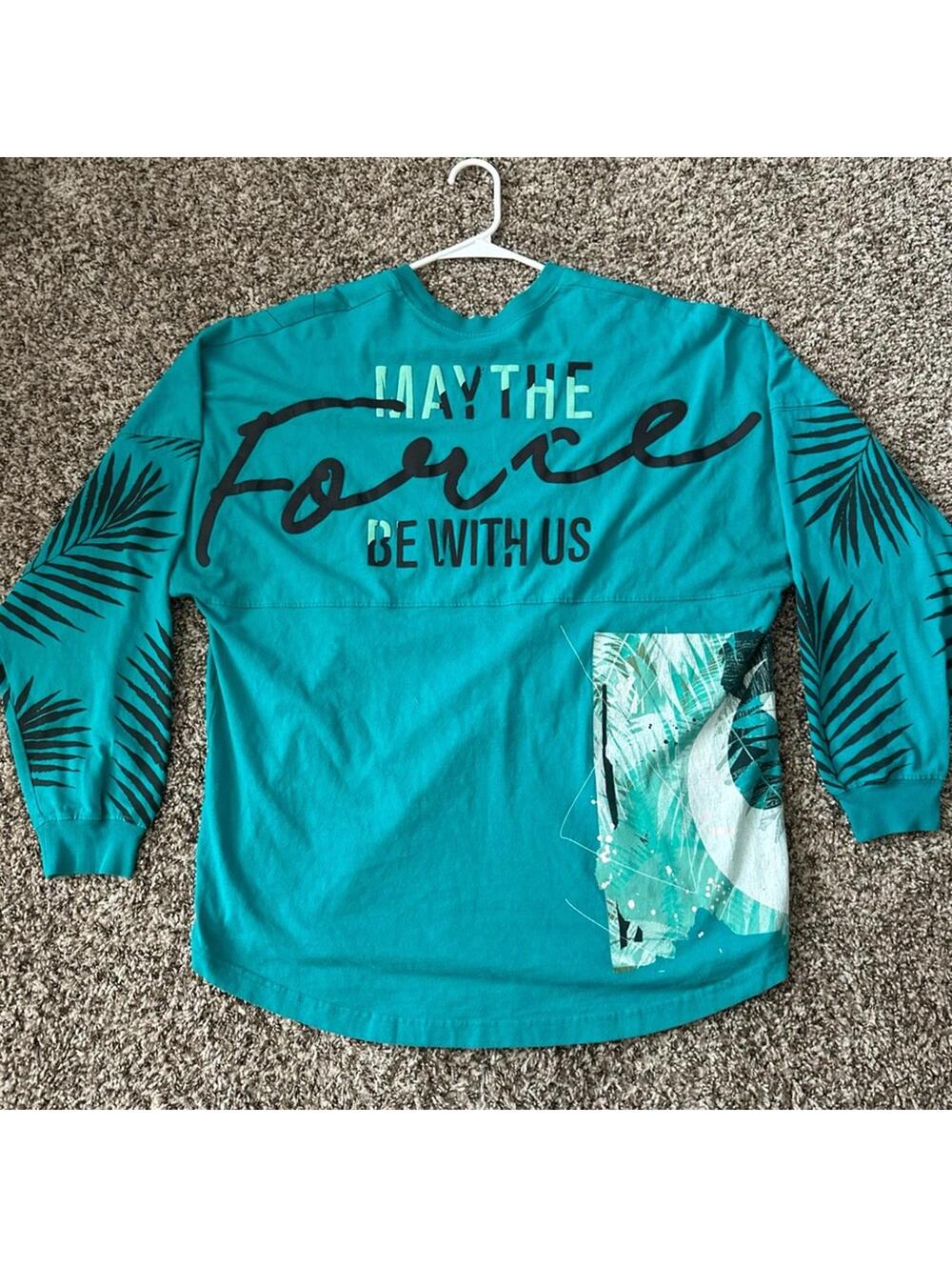 Disney teal Star Wars spirit jersey L
